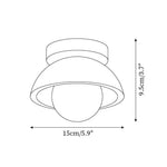Load image into Gallery viewer, Bjorn Wabi-Sabi Travertine Ceiling Light