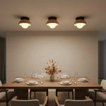 Load image into Gallery viewer, Bjorn Wabi-Sabi Travertine Ceiling Light
