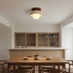 Load image into Gallery viewer, Bjorn Wabi-Sabi Travertine Ceiling Light
