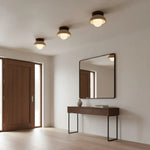 Load image into Gallery viewer, Bjorn Wabi-Sabi Travertine Ceiling Light