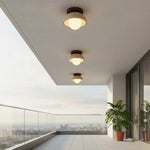 Load image into Gallery viewer, Bjorn Wabi-Sabi Travertine Ceiling Light