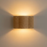 Load image into Gallery viewer, Boho-Chic Retro Mix Woven Camel Wall Sconce