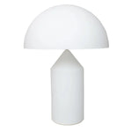 Load image into Gallery viewer, Corvin Modern Mushroom Shaped Metal Table Lamp