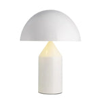 Load image into Gallery viewer, Corvin Modern Mushroom Shaped Metal Table Lamp