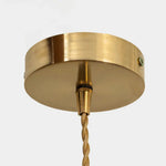 Load image into Gallery viewer, Dorian Vintage Tulip Petal Glass Floral Pendant Light