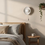 Load image into Gallery viewer, Ember Modern Bowl Ceramic Wall Sconce