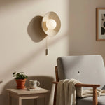 Load image into Gallery viewer, Ember Modern Bowl Ceramic Wall Sconce