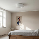Load image into Gallery viewer, Halcyon Modern Bauhaus Glass Round Ceiling Lamp