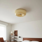 Load image into Gallery viewer, Halcyon Modern Bauhaus Glass Round Ceiling Lamp