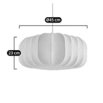 Load image into Gallery viewer, Japandi Natural Lantern Pendant Light