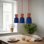 Load image into Gallery viewer, Jesper Modern Colored Iron-Ceramic Pendant Light