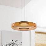 Load image into Gallery viewer, Jonas Creative Glass Pendant Light amber 1layer