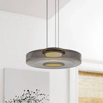 Load image into Gallery viewer, Jonas Creative Glass Pendant Light grey 1layer