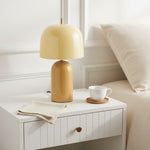 Load image into Gallery viewer, Mid-Century Metal Mushroom Dome Table Lamp