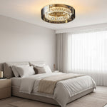 Charger l'image dans la visionneuse de la galerie, Plafonnier LED moderne à intensité variable en cristal