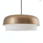 Load image into Gallery viewer, Minimalist Metal Hourglass Silhouette Pendant Light