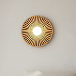 Charger l'image dans la visionneuse de la galerie, Applique murale ronde moderne et minimaliste en résine et verre