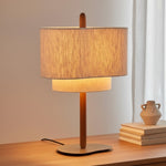 Load image into Gallery viewer, Modern Fabric Pebble Silhouette Table Lamp