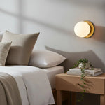 Load image into Gallery viewer, Rowan Minimalist Globe Glass Wall Sconce