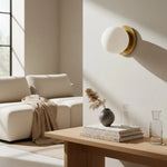 Load image into Gallery viewer, Rowan Minimalist Globe Glass Wall Sconce