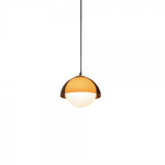 Load image into Gallery viewer, Signe Bauhaus Vintage Acrylic Pendant Light