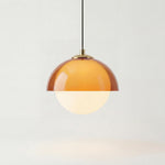 Load image into Gallery viewer, Signe Bauhaus Vintage Acrylic Pendant Light