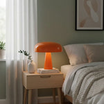 Load image into Gallery viewer, Sofia Minimalist Metal Mushroom Table Lamp