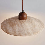 Load image into Gallery viewer, Svana Vintage Wabi-Sabi Travertine Pendant Light