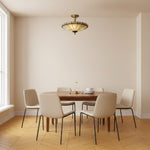 Charger l'image dans la visionneuse de la galerie, Plafonnier bol en vitrail style Tiffany vintage