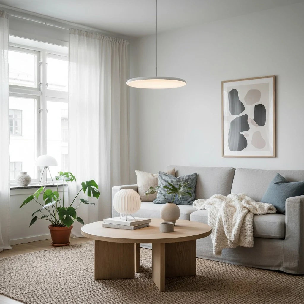 Averin Modern LED Round Pendant Light