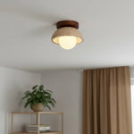 Load image into Gallery viewer, Bjorn Wabi-Sabi Travertine Ceiling Light