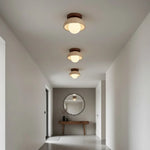 Load image into Gallery viewer, Bjorn Wabi-Sabi Travertine Ceiling Light