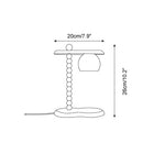 Load image into Gallery viewer, Clarice Vintage Candle Table Lamp