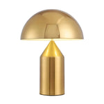 Load image into Gallery viewer, Corvin Modern Mushroom Shaped Metal Table Lamp