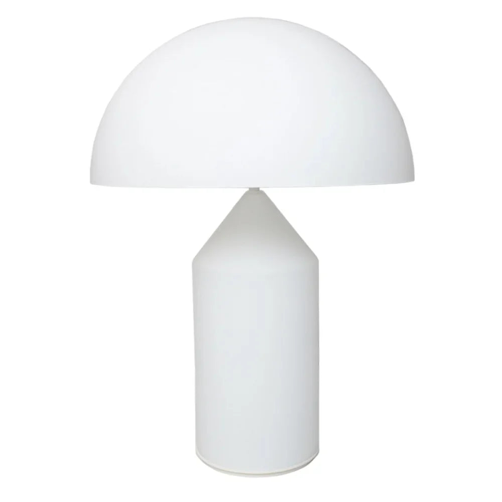 Corvin Modern Mushroom Shaped Metal Table Lamp