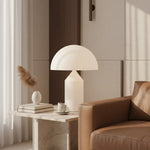 Load image into Gallery viewer, Corvin Modern Mushroom Shaped Metal Table Lamp