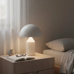 Load image into Gallery viewer, Corvin Modern Mushroom Shaped Metal Table Lamp