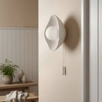 Load image into Gallery viewer, Ember Modern Bowl Ceramic Wall Sconce