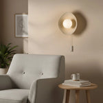 Load image into Gallery viewer, Ember Modern Bowl Ceramic Wall Sconce