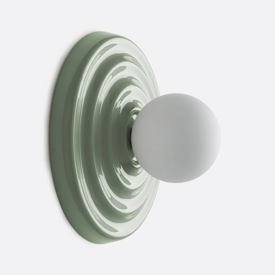 Ezrin Nordic Resin Globe Wall Light