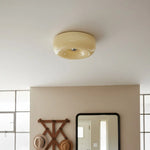 Load image into Gallery viewer, Halcyon Modern Bauhaus Glass Round Ceiling Lamp