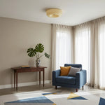 Load image into Gallery viewer, Halcyon Modern Bauhaus Glass Round Ceiling Lamp