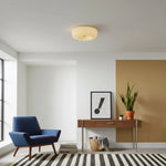 Load image into Gallery viewer, Halcyon Modern Bauhaus Glass Round Ceiling Lamp