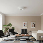 Load image into Gallery viewer, Halcyon Modern Bauhaus Glass Round Ceiling Lamp