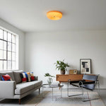 Load image into Gallery viewer, Halcyon Modern Bauhaus Glass Round Ceiling Lamp