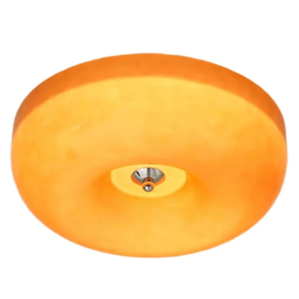Halcyon Modern Bauhaus Glass Round Ceiling Lamp
