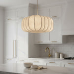 Load image into Gallery viewer, Japandi Natural Lantern Pendant Light