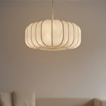 Load image into Gallery viewer, Japandi Natural Lantern Pendant Light