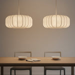 Load image into Gallery viewer, Japandi Natural Lantern Pendant Light