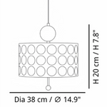 Load image into Gallery viewer, Jaxon Modern Artistic Lattice Pendant Light